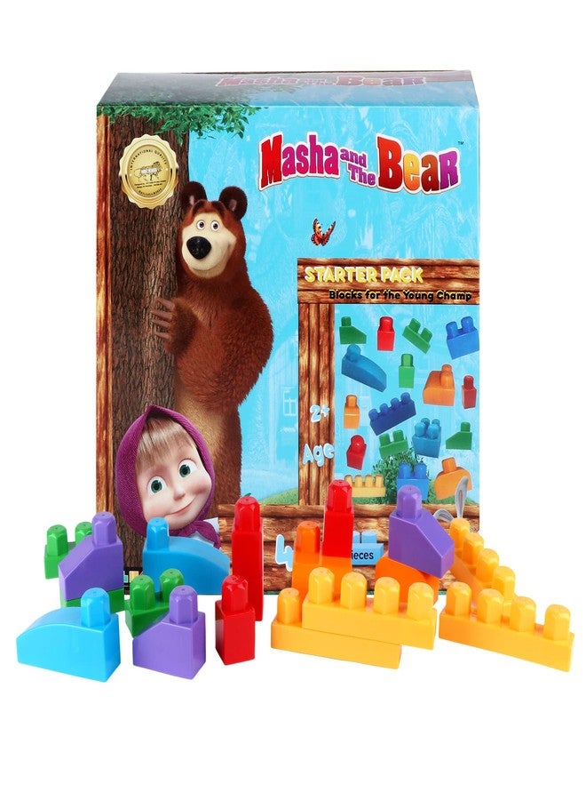 Plex Masha & The Bear Building Blocks Starter Pack - Image 1